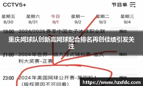 重庆网球队创新高网球配合排名再创佳绩引发关注