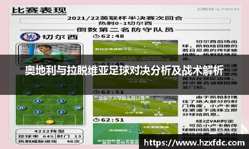 奥地利与拉脱维亚足球对决分析及战术解析